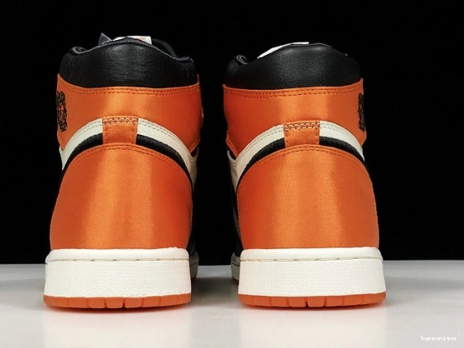 HYPE Air Satin Jordan AV3725-010 1 Womens Retro Shattered Backboard 0708